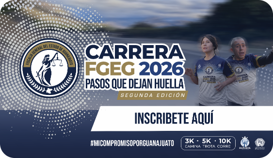 Carrera FGEG. Inscríbete aquí